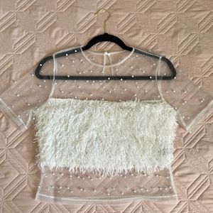 Fun White Summer Top